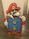4ft Super Mario Nintendo Power Rack Store Display Sign Promo Rare Merchandising
