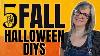 5 Diy Fall U0026 Halloween Decor Projects Creative Upcycled Thrift Store Finds