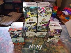 6 Pokémon Dollar Tree Boxes (EMPTY) Team Up Ancient Origins Furious Fist XY Sun