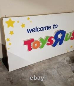 6 feet wide by 3 feet tall TOYS R US STORE DISPLAY