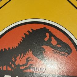 7x Vtg 1993 Jurassic Park Movie Hanging Display Signs Blockbuster Video RARE Set
