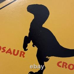 7x Vtg 1993 Jurassic Park Movie Hanging Display Signs Blockbuster Video RARE Set