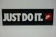 90s Nike Signage Just Do It 23 X 7.5 STEEL ENAMEL Store Display SIGN