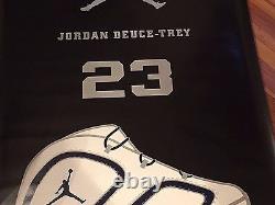 AIR JORDAN Deuce Trey 23 BANNER Rare NIKE Foot Locker CANVAS Display SIGN 63x40