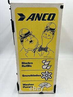 ANCO Laurel & Hardy Hose Tubing Wiper Blades Dealer Display sign metal cardboard