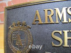 ARMSTRONG SHOES FOR WOMEN Old Store Display Sign TORREY R B WORKS BATH MAINE