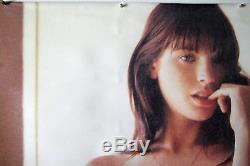 Abercrombie & Fitch Store Display Poster Female RARE Canvas