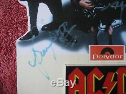 Ac/dc Fully Signed Rare Promotional In-store Stand Up Display