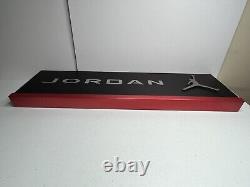 Air Jordan Metal Shoe Sneaker Store Sign Display Michael Jordan Jumpman 36x10
