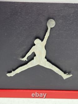 Air Jordan Metal Shoe Sneaker Store Sign Display Michael Jordan Jumpman 36x10