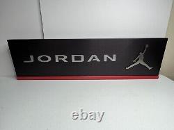 Air Jordan Metal Shoe Sneaker Store Sign Display Michael Jordan Jumpman RARE