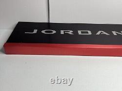 Air Jordan Metal Shoe Sneaker Store Sign Display Michael Jordan Jumpman RARE