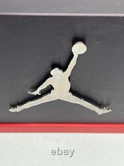 Air Jordan Metal Shoe Sneaker Store Sign Display Michael Jordan Jumpman RARE