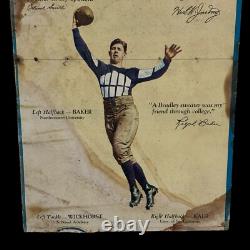 Antique 1920s Bradley Sweaters Football Uniforms Sports Store Display Sign