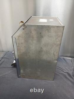 Antique 1930s Coffee Bean Dispenser General Store Metal Bin Counter Display Sign