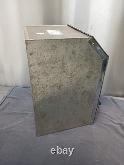 Antique 1930s Coffee Bean Dispenser General Store Metal Bin Counter Display Sign