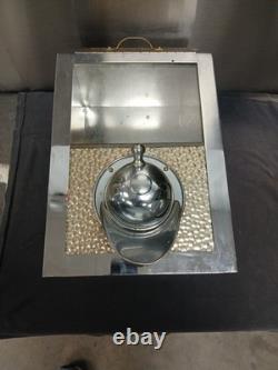 Antique 1930s Coffee Bean Dispenser General Store Metal Bin Counter Display Sign