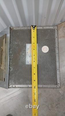 Antique 1930s Coffee Bean Dispenser General Store Metal Bin Counter Display Sign