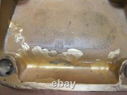 Antique ABDULLA CIGARETTES Tobacco Ad ROG Glass Change Receiver Tray Sign Card