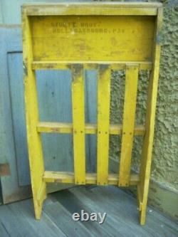 Antique BLACKMAN'S SALTS/CURES Store Countertop Medicine Display & Sign