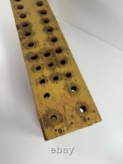 Antique Blue Grass Hardware Wooden Store Display Sign Belknap Louisville KY