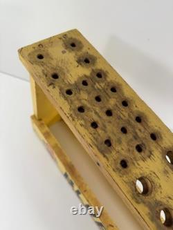 Antique Blue Grass Hardware Wooden Store Display Sign Belknap Louisville KY