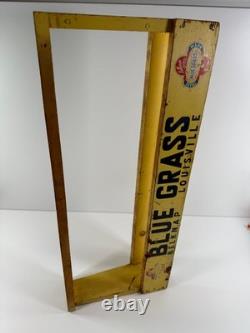 Antique Blue Grass Hardware Wooden Store Display Sign Belknap Louisville KY