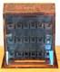 Antique Boye Sewing Needles Store Display Advertising Cabinet Case All Original
