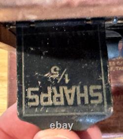 Antique Boye Sewing Needles Store Display Advertising Cabinet Case All Original