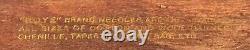 Antique Boye Sewing Needles Store Display Advertising Cabinet Case All Original