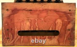 Antique Boye Sewing Needles Store Display Advertising Cabinet Case All Original