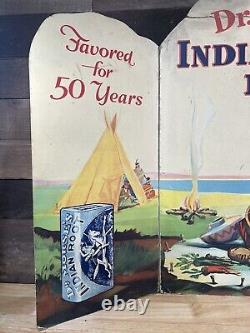 Antique Dr. Morse's Indian Root Pills Advertising Display Sign