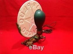 Antique Glass Light Up Elrctric Display Sign Star Plug Tobacco Patd. 1882