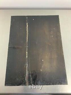 Antique Original 1880s Diamond Dyes FAIRY Tin Litho Display Cabinet Insert Sign