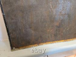 Antique Vintage Cuba Fine Cut Advertising Sign (Possibly cut down store display)