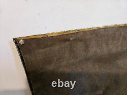 Antique Vintage Cuba Fine Cut Advertising Sign (Possibly cut down store display)
