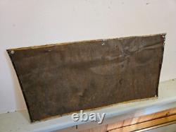 Antique Vintage Cuba Fine Cut Advertising Sign (Possibly cut down store display)