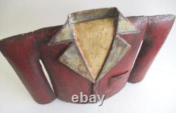 Antique Vintage Iron Tuxedo Advertisement Store Display Trade Sign