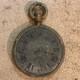 Antique Zinc and Cast Iron Pocket Watch Jewelry Store Display Sign