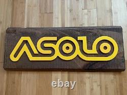 Asolo Shop Display Sign POP Store