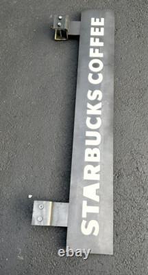 Authentic Starbucks Coffee Restaurant Retail Display Sign from store closure