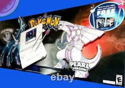 Authentic Ultra RARE Nintendo DS POKéMON DIAMOND and PEARL 3D Store Display Sign