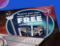 Authentic Ultra RARE Nintendo DS POKéMON DIAMOND and PEARL 3D Store Display Sign