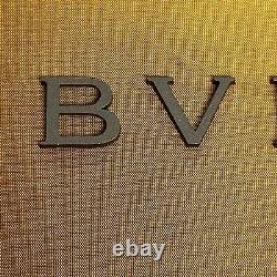 Authentic Vintage Bvlgari Authorized Dealer Shop Display Stand Advertising sign