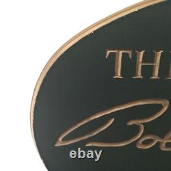 BOB TIMBERLAKE HOME COLLECTION Oval Wood Store Display Showroom Sign Plaque
