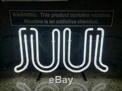 BRAND NEW JUULs Jewel Lighted Neon Store Display Sign Tobacco Advertising