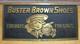 BUSTER BROWN SHOES FOR BOYS GIRLS c1930s Store Display Sign BOSTONIAN BRONZES