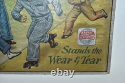 Bartel Perfection Denim Workwear Store Display Sign Coveralls Antique Stifel