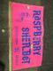 Baskin Robbins ice cream 1971 store display sign psychedelic RASPBERRY SHERBET