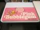 Baskin Robbins ice cream 1978 PINK BUBBLEGUM store display sign poster balloon